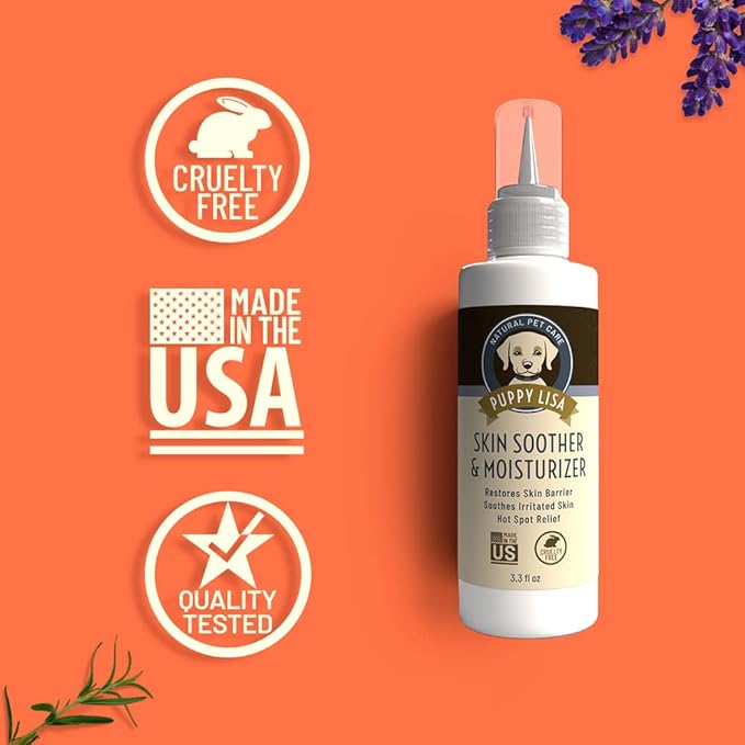 Dog Soother and Moisturizer Hotspot Cream - with Coconut Oil and Arnica for Irritated, Itchy, Dry Skin - Made in The US - Hot Spot Treatment for Dogs, Dog Cream for Irritated Skin