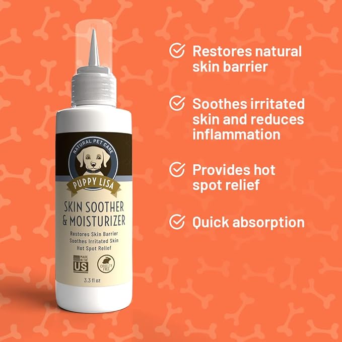 Dog Soother and Moisturizer Hotspot Cream - with Coconut Oil and Arnica for Irritated, Itchy, Dry Skin - Made in The US - Hot Spot Treatment for Dogs, Dog Cream for Irritated Skin