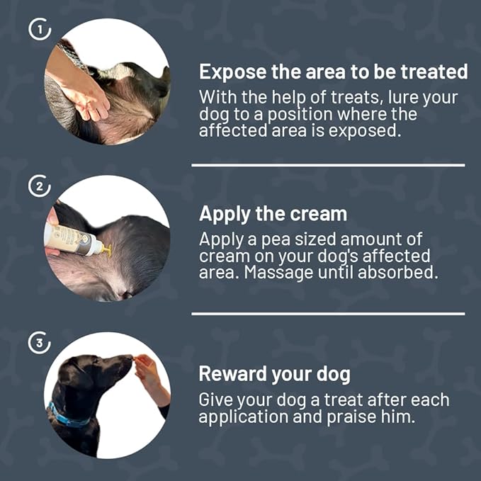 Dog Soother and Moisturizer Hotspot Cream - with Coconut Oil and Arnica for Irritated, Itchy, Dry Skin - Made in The US - Hot Spot Treatment for Dogs, Dog Cream for Irritated Skin