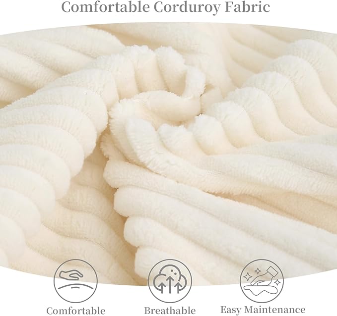 MeMoreCool Convertible Sofa Bed, Pull Out Loveseat Sofa Sleeper Couch for Bedroom Living Room Lounge, 2 in 1 Small Couch Bed with Pillow, Foldable Love Seat Futon Corduroy Beige