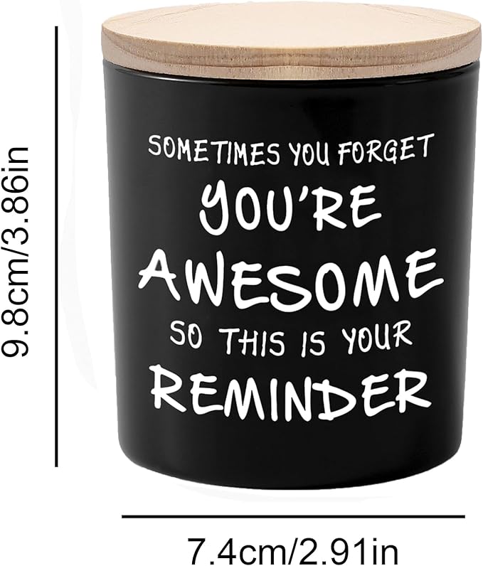 BFJLIFE Candles Gifts for Men Unique Valentines Fathers Day Christmas Anniversary Birthday Gifts for Him Brother Boyfriend Husband Stocking Stuffers for Men Novelty Sandalwood Scented Soy Candle