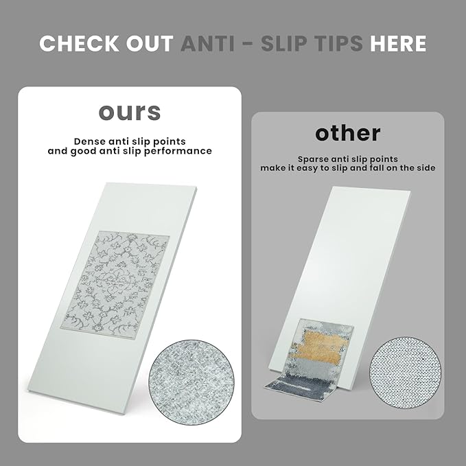 Washable Rugs 8x10 Area Rugs for Living Room,Bedroom,Dining Room- Soft Low Pile Stain-Resistant Carpet with Non-Slip Rubber Backing,Large Vintage Area Rug for Farmhouse Nursery Home Office Decor