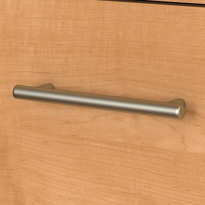 Bush Furniture File Drawer Accommodates Letter-Size documents While Box Drawer Stores Office Supplies and Utensils