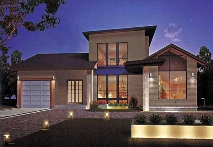 Outdoor Wall Lantern, Exterior Lighting Fixture - ETL Listed, Aluminum Waterproof Wall Mount Cylinder Design - Up/Down Light Fixture for Porch, Backyard or Patio