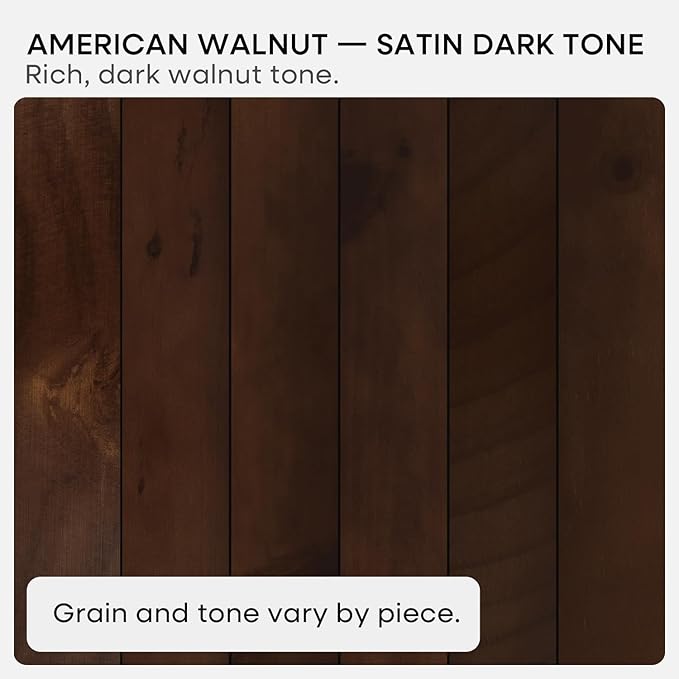 Homeforia Walnut 12 inch Floating Shelf, High End Solid Real Wood Small 12inch Floating Shelves for Wall Mounted, Dark Brown 12in Floating Shelves, Heavy Duty Bracket, 12 X 6.5 X 1.75 inches, Set of 4