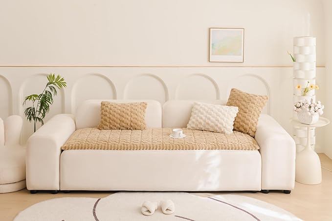 Pet Couch Cover for Dogs Washable Pet-Friendly Dog Sofa Protector for Furniture Boho Pets Mat for Couches and Sofas