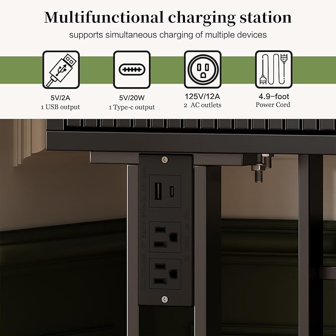 Large Vanity Desk with 3 Color Touch Screen Dimming Mirror, Vanity Desk with Charging Station, Modern Retractable Makeup Dressing Table, Makeup Table With storage shelves and 5 Sliding Drawers, Black