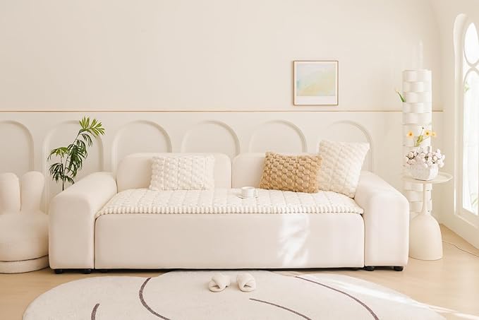 Pet Couch Cover for Dogs Washable Pet-Friendly Dog Sofa Protector for Furniture Boho Pets Mat for Couches and Sofas