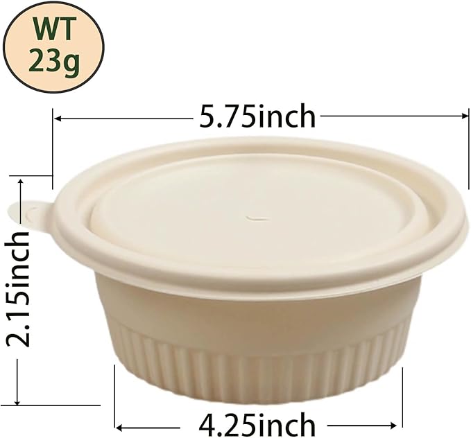 30 Pack 16 ounce Prep Meal Containers, Food Storage Boxes. Reusable Takeaway Containers， Stackable Bento Boxes. Microwave Refrigerators Are Safe.