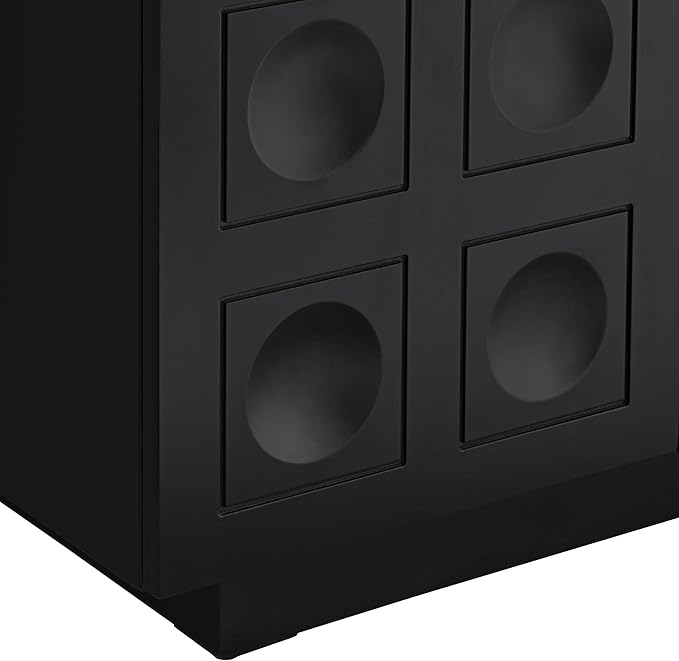 55 Downing Street Alia 31 1/2" Wide Black Console Table