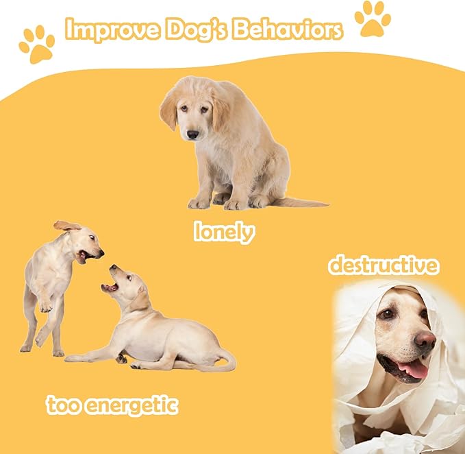 Automatic Dog Ball Thrower Launcher Interactive Toys, Auto Dog Ball Launcher for Medium to Large Dogs, Remote Control Tennis Balls Machine for Dogs, Pet Mental Stimulation Toys, with 6 Balls