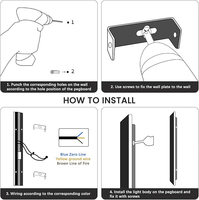 2 Pack Outdoor Wall Mounted Light, 31.4inch Modern Black Long Exterior Sconce, 3 CCT 3000K/4500K/6000K, 31W, IP65 Waterproof Porch Lighting for Patio, Yard, Garage, House