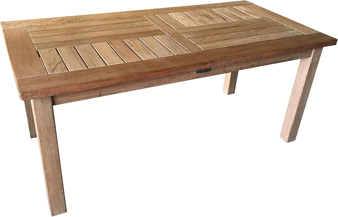 Chippendale Teak Coffee Table, Natural