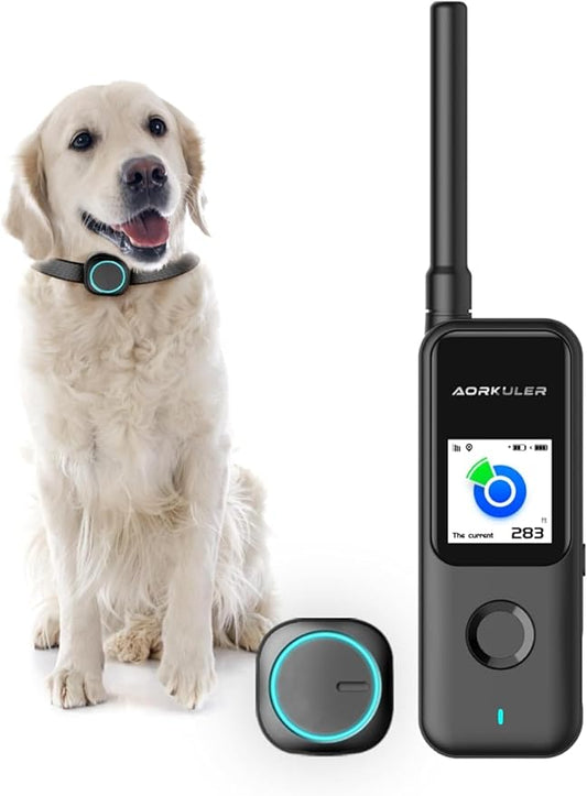 Outdoor GPS Dog Tracker – Ideal for Remote & Rural Areas, No Phone or Signal Needed, Real-Time Tracking for Daily Walks, Hiking, Farms, and Large Open Spaces – No Monthly Fees (Tracker 2)
