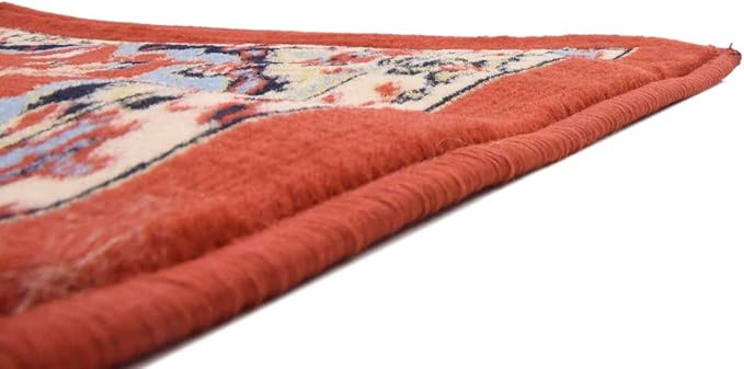 Unique Loom Reza Collection Traditional Persian Style Area Rug, 2 ft 2 in x 8 ft 2 in, Terracotta/Ivory