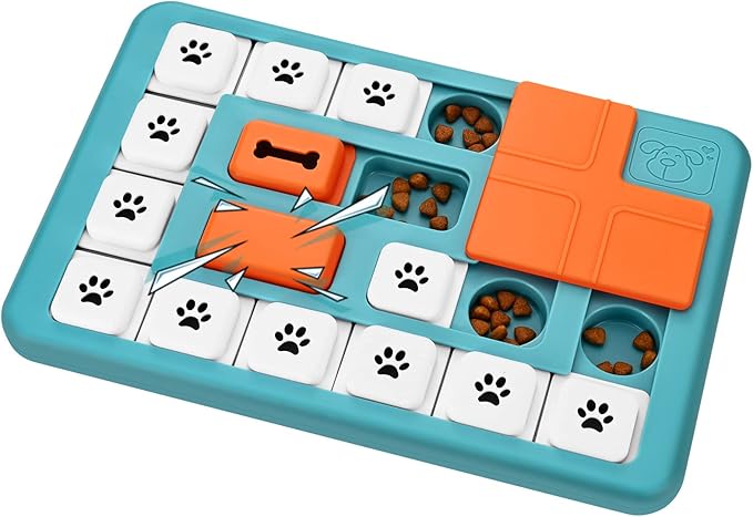 Dog Puzzle Toys - Interactive IQ Training & Mental Stimulating Toys for Large, Medium & Small Dogs