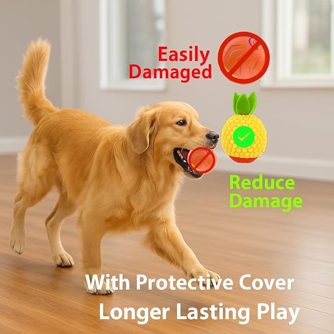 Zoomie Buddy 2.0 Interactive Dog Toys,MotionActivated Moving Dog Toy for Small/Medium Dogs,Enrichment Toys for Dogs, Dog Feeder Puzzle Toy, Dog Track Food Leaking Ball. (Blue)