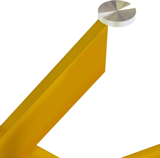 Goujxcy 5 Piece Glass Dining Table Set Modern Glass Dining Table Set for 4, 51" Rectangular Kitchen Table and 4 Velvet Upholstered Chairs for Kitchen Dining Room, Gold Table & Blue Chair