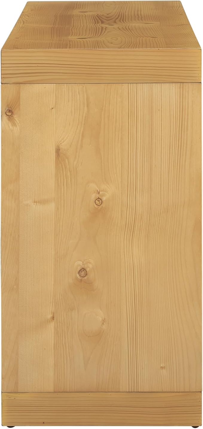 Modern Minimalist Entryway Console Table 59.6-Inch Long Entry Sofa Table with Living Room Entrance Hallway Furniture, Natural