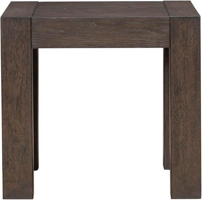 Liberty Furniture Cascade Falls Living Room 3 Piece Set - Cocktail Table, 2 Square End Tables - Satin Espresso