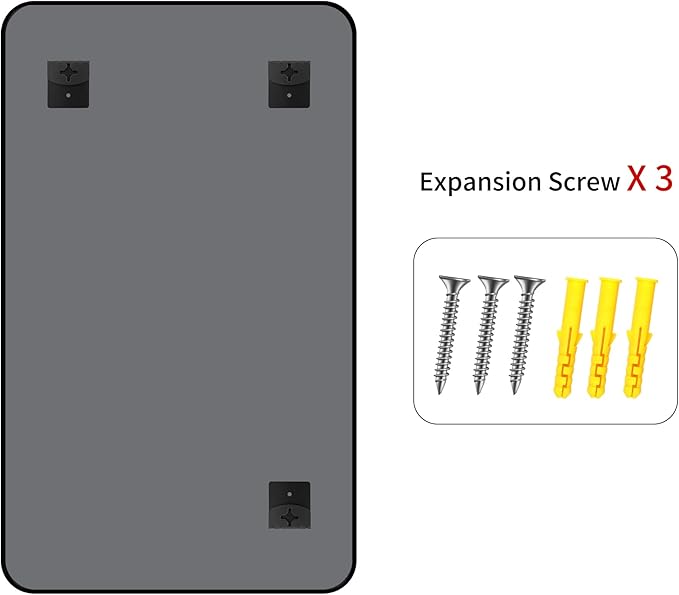 FORBATH 60x36 Inch Large Bathroom Mirror for Double Sinks, Brushed Black Deep Frame Wall Mirror with Rounded Corners, Anti-Rust Tempered Glass for Modern Farmhouse Vanity (Horizontal/Vertical)