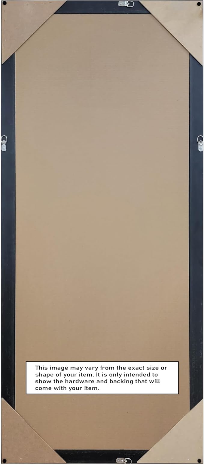 Amanti Art Bronze Full Length Mirror, 65x29 Odin Antique Bronze Tall Free Standing Body Wall Mirror Full Length for Dressing, Modern Contemporary Wood Frame, Lean on Floor or Hang, Wall Decor