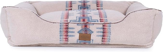 Pendleton Berber Kuddler Dog Bed - Harding Rosewood, XL