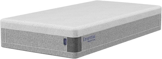 LIFEMENT Twin Mattress 10 Inch for Kids, Essential Graphite Infused | Medium Firm, Fiberglass Free, Cooling Pressure Relief | CertiPUR-US & Oeko-TEX Certified, Mattress in a Box