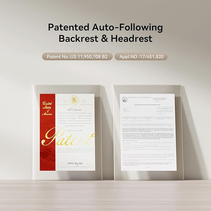 Newtral Ergonomic Office Chair - Home Office Desk Chair with Footrest, with Auto-Following Lumbar Support, 4D Armrest, Adjustable Seat Depth & Height