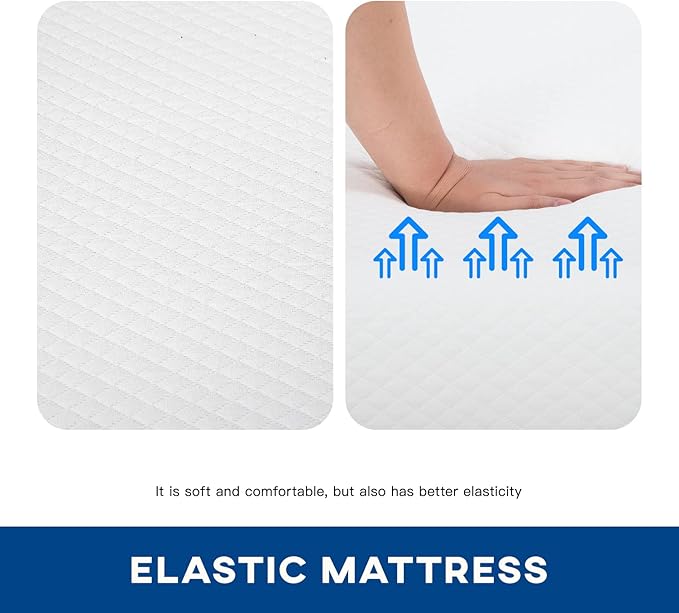 FDW 14 inch Gel Memory Foam Mattress Medium Firm Mattresses for Cool Sleep Relieving No Fiberglass CertiPUR-US Certified Mattress in a Box,Full