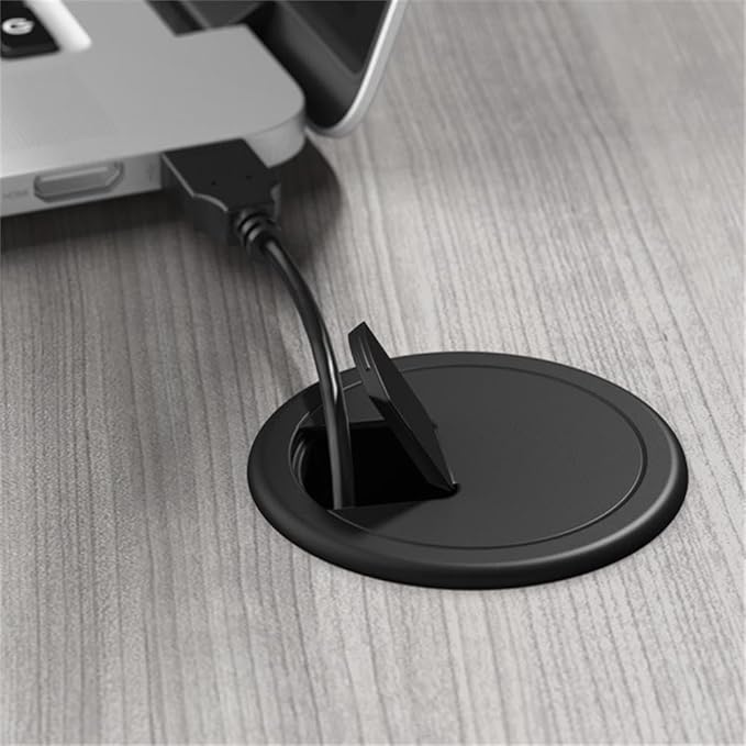 Bush Furniture Somerset 54W Office Desk with Drawer and Cabinet in Platinum Gray, Computer Table with Storage for Home Office Workspace