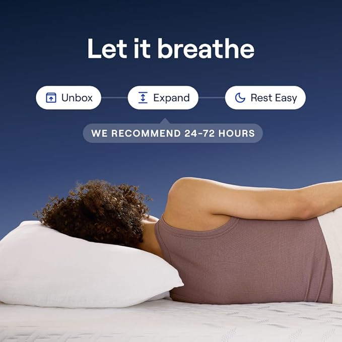 Nectar Classic Hybrid 12” Full Mattress - Medium Firm - Memory Foam & Innerspring Coils - Cooling Top Layer - Pressure-Relief - Mattress in a Box - 365-Night Trial & Forever Warranty