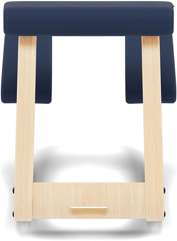 Varier Variable Natural/Blue Ergonomic Office Kneeling Chair – Active Sitting, Rocking Seat for Home, Study & Posture Support – 10 Year Quality Guarantee