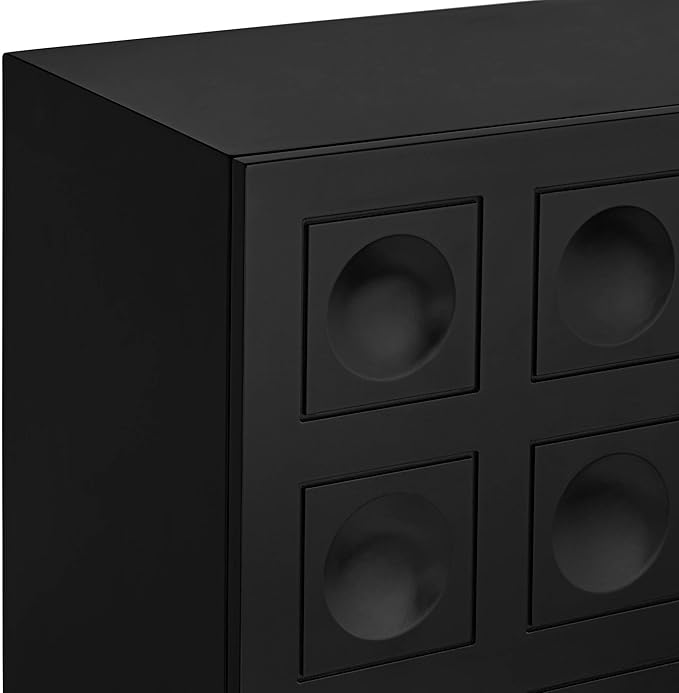 55 Downing Street Alia 31 1/2" Wide Black Console Table