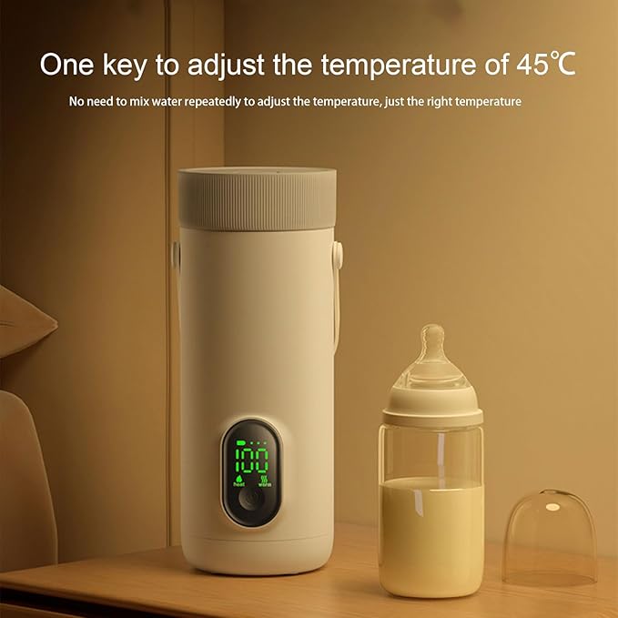 Travel Electric Kettle, 350ML Small Tea Coffee Kettle Mini Hot Water Boiler 27000mAh Rechargeable Portable Water Heater, 12 Hour Insulation