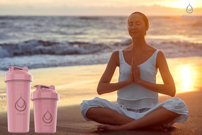 2 PACK, 28 oz & 20 oz Shaker Bottles with Powerful Wire Whisks for Protein Mixes | Leakproof Blender Shaker Bottle Pack | BPA-Free & Dishwasher Safe | Shaker Bottle | Shaker Cups for shakes