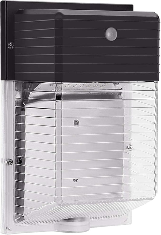 LED Wall Pack Light,30W 4050lm 5000K Dusk to Dawn Photocell,IP65 Waterproof, 400W Equiv. AC100-277V, ETL Listed Outdoor Security Exterior Photocell Lights