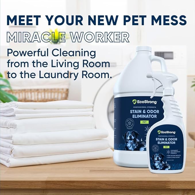 Pet Stain and Odor Remover - Cat Urine Enzyme Cleaner Destroyer, Urine Destroyer for Dogs, Pet Urine Enzyme Cleaner - 160 Oz