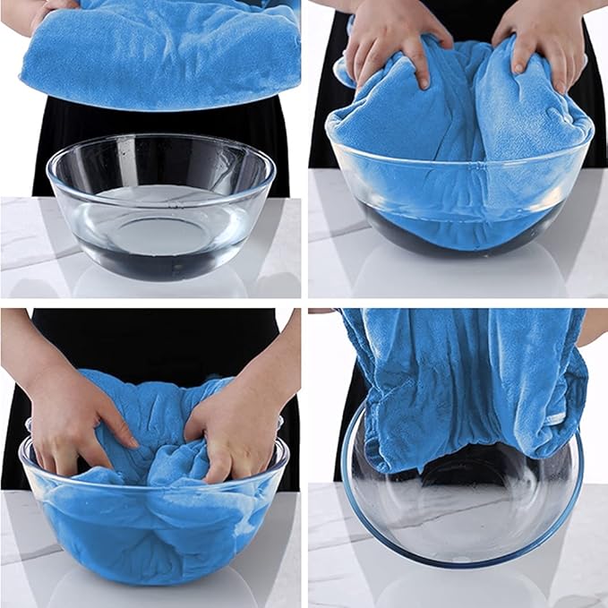 MYLSMPLE Luxury Microfiber Bath Towel Bath Sheet Beach Spa Extra Large Soft Absorbent Towel (36 Inch X 72 Inch, Light Blue)