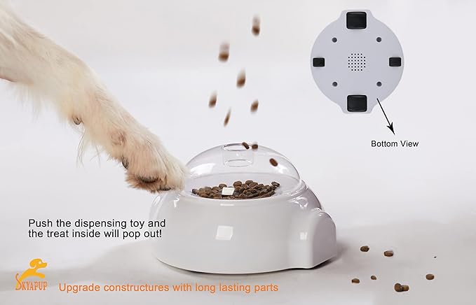 Treat Dispensing Dog Toys, Slow Feeding and Entertainment, Mentally Stimulating, Durable, Safe, Great for Cats and Mini Pigs