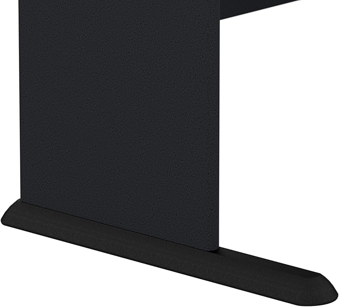 Bush Business Furniture Series A 48W Corner Desk in Hansen Cherry and Galaxy, Small Computer Table for Home or Professional Office