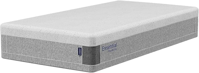 LIFEMENT Twin Mattress 12 Inch for Kids, Essential Cooling Gel Memory Foam | Medium Firm, Fiberglass Free, Pressure Relief | CertiPUR-US & Oeko-TEX Certified, Mattress in a Box