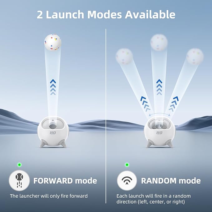 uahpet iRetriever Automatic Dog Ball Launcher with 8Pcs Balls