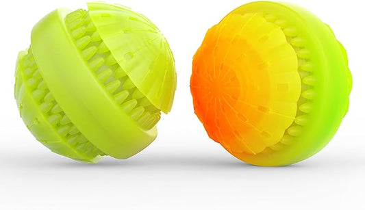 Rechargeable LED Dog Toy Ball with Color-Changing Lights, Type-C Charging, Waterproof & Durable, Pet-Safe Materials, for Dogs & Cats, Safe for Indoor and Night Play, 2.76in Diameter