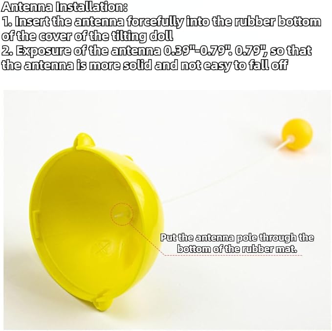 Rabbit Treat Puzzle, Rabbit Treat Dispenser Toy, Tumbler Interactive Ball Bunny Feeder, Bunny Food Ball Snacks Temptations, Food Puzzle Toys for Cats (Yellow)