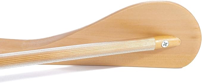 Nature Smile Wooden Suit Coat Hangers 16 inch Wood Jacket Outerwear Shirt Hangers Anti Slip Bar with Screw 6 Pack (Natural)