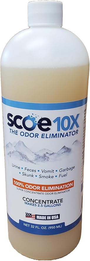 Odor Eliminator Concentrate- Makes 2.5 Gallons- Urine Odor Eliminator