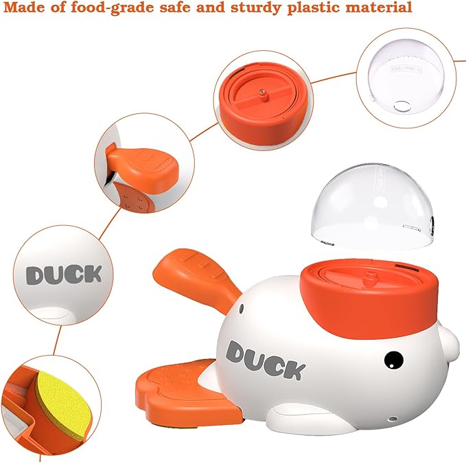 Dog Interactive Treat Dispenser Toy, Food Puzzle Slow Feeder (White)
