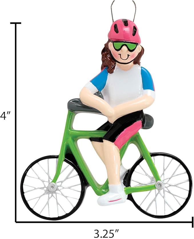 Personalized Bicycle Ornament 2025 - Dirt Track Racing Ornament Mountain Bike Christmas Dirt Bike Christmas Vehicle Decorations Cyclist Ornaments for Tree