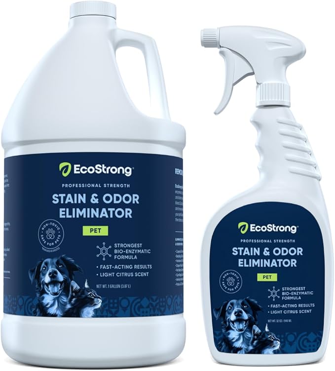 Pet Stain and Odor Remover - Cat Urine Enzyme Cleaner Destroyer, Urine Destroyer for Dogs, Pet Urine Enzyme Cleaner - 160 Oz